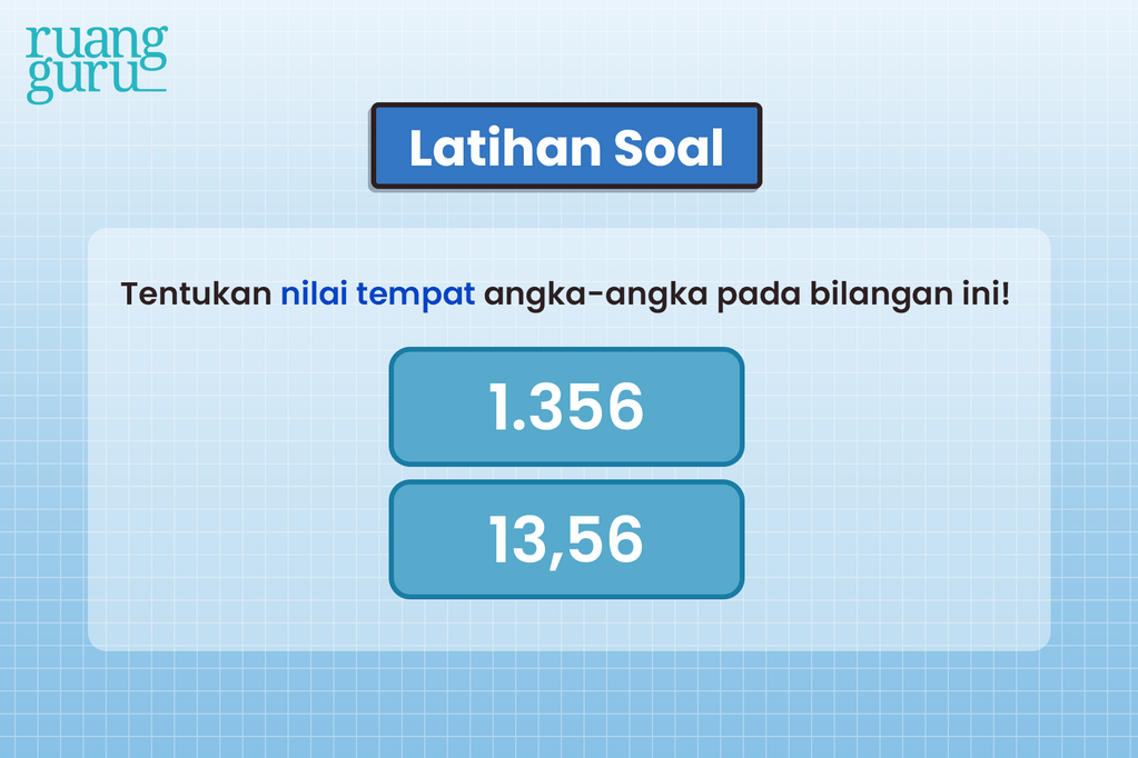 Cara Menentukan Nilai Tempat Bilangan Bulat Bilangan Desimal Matematika Kelas Belajar